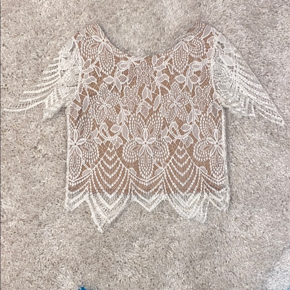 Express Lace Top - Picture 2 of 3